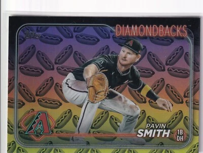 Pavin Smith - HOT DOGS SSP - 2024 Topps Series 2 - Image 1 of 2