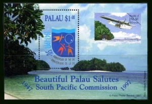 Palau: 1997 South Pacific Commission Souvenir Sheet (413) MNH - Picture 1 of 1