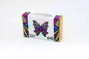 Farfalla vibrante A4 puzzle sviluppo divertente simpatico puzzle regalo per bambini e adulti - Foto 1 di 2