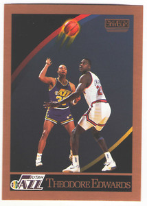 US. 1990-91 SkyBox NBA Sport Card. #277. Theodore Edwards. 