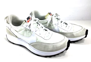 Nike Waffle Debut Low Top Women's Casual Shoes White Tan DH9523-100 Size 10.5 - Picture 1 of 11