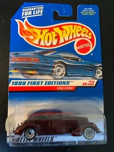 Mattel Hot Wheels 1999 First Editions 1936 Cord #1 of 26 cars NEW - Picture 1 of 1