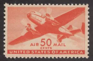 1941-44 United States of America SC #C31 Airmail Transporter Plane MH stamp - Picture 1 of 1