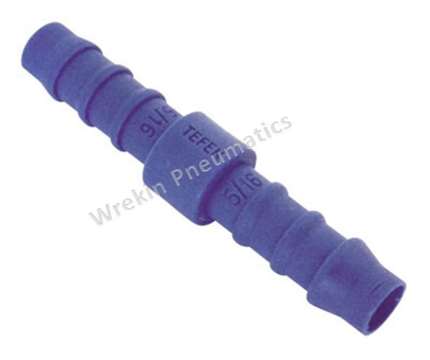 TEFEN HOSE FITTINGS 2x Nylon Straight Silicone Hose Connector Barbed InLine Fuel Joiner Air Water