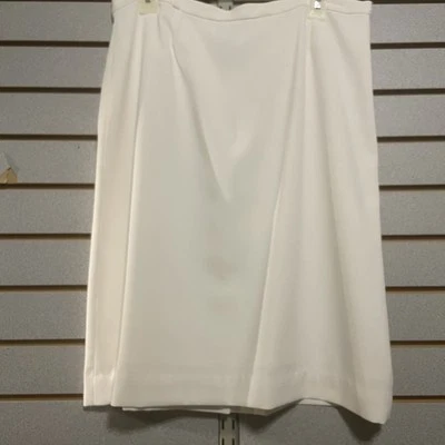 Falda lápiz Covington para mujer talla 12 hasta la rodilla forrada con cremallera trabillas Usada en Excelente Condición Foto 1 de 4