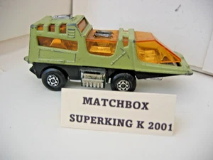 Matchbox Adventure 2000 Raider Command K-2001 Vintage 1977 - VGC - NO BOX - Picture 1 of 3