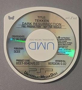 Tekken: Dark Resurrection (PSP) Promo Only Pre-production Not For Resale Tested - Picture 1 of 7