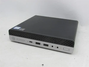 HP Elitedesk 800 G3 i5-7500T 2.7GHz 8GB RAM 128GB SSD Win 10 Pro NO CADDY SCREWS - Picture 1 of 12