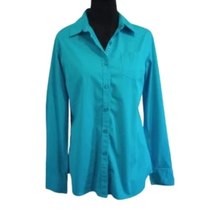 Ariat Real Women's Size Medium Fitted Button Up Blouse - Picture 1 of 9