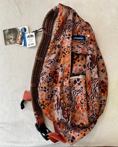 Kavu Rope Sling Crossbody Bag Go Wild Safari Brand NEW NWT New With Tag Canvas - Picture 1 of 9