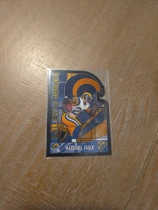 2000 Topps Gallery Of Heroes #GH7 Marshall Faulk! - Bild 1 von 6