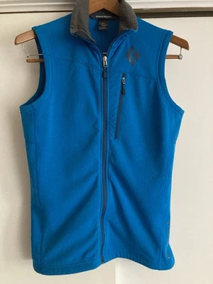 Chaleco Negro Diamante CoEficiente Azul Ligero Cremallera con Polartech, Talla M Foto 1 de 4