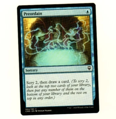 Preordain Commander Legends 84/361 Common Magic The Gathering Playset MTG Card - Image 1 of 4