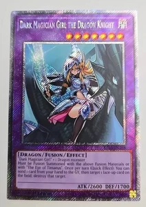 YuGiOh TCG | Dark Magician Girl the Dragon Knight | Platinum Secret | Mint |... - Picture 1 of 1