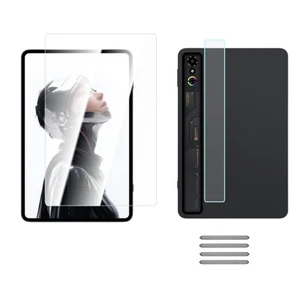 Do tabletu RedMagic Astra folia hartowana siatka przeciwpyłowa zestaw ochraniaczy soczewek - Zdjęcie 1 z 8