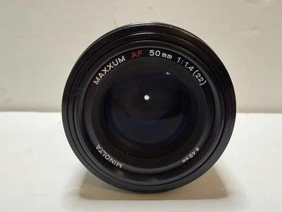 Minolta Maxxum AF 50mm f/1.4 Lens for Sony & Minolta A Mount Cameras - Image 1 of 4