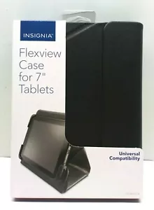 Insignia - FlexView Case for Most 7" Tablets - Black - Picture 1 of 2