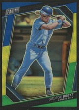 2023 PANINI VIP BLUE YELLOW GREEN GEORGE BRETT /25 #46