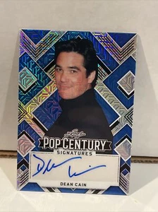 DEAN CAIN Auto 2022 Leaf Pop Century Signatures Autograph 4/15 Superman BA-DC1 - Picture 1 of 4