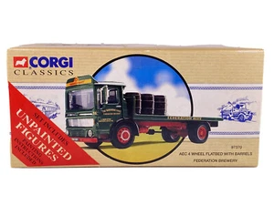 Corgi 97370; AEC Ergo 4 Rad Pritsche, Federation Brewery; top verpackt - Bild 1 von 11