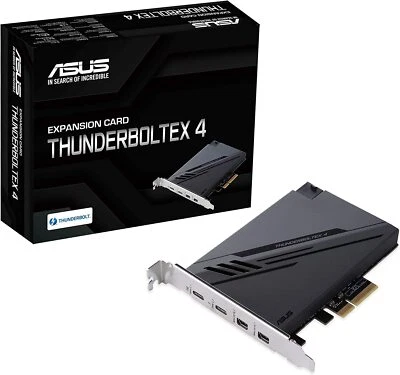 ASUS ThunderboltEX 4 Intel Thunderbolt 4 JHL 8540 with controller Two USB Type-C - Image 1 of 4
