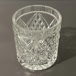 Antico vaso cucchiaio in vetro vittoriano XIX secolo molto pesante! Altezza 13 cm! - Foto 1 di 24