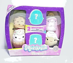 Squishmallows Squishville 6 Pack Sweet Tooth Squad - Picture 1 of 5