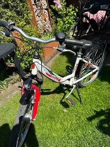 kinderfahrrad 24 zoll Pegasus mit 3 Gang Narbenschaltung in Weiß - Bild 1 von 4