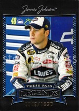 2005 Press Pass Legends #31 Jimmie Johnson Blue #31B 0049/1890