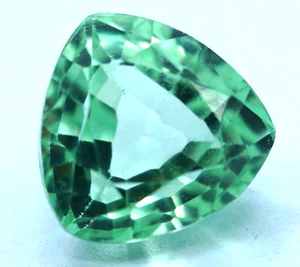 4.90Ct Natural Blue-Green Sapphire Certified Trillion Cut Montana Loose Gemstone - Picture 1 of 4