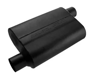 NEW FLOWMASTER 40 SERIES CHAMBERED MUFFLER,2.50" OFFSET IN,2.50" OFFSET OUT,B... - Picture 1 of 3