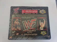 1999 TITAN SPORTS WWF Wrestlemania Live Photocards Factory Sealed 4X6 Pack Cards