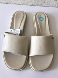 WOMEN'S REEF VINTAGE/OFF WHITE SUNNY ARRIANAH SLIDE BEACH/POOL SANDALS SIZ 9 NWT - Picture 1 of 7