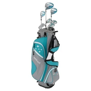 Tour Edge Women's Lady Edge HALF Box Set - Standard LEFT HAND - Teal - Picture 1 of 6