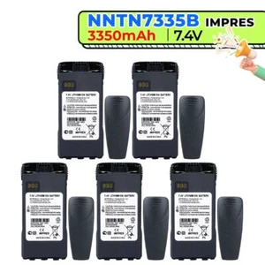 5X NNTN7335B 3350mAh IMPRES Typ-C Akumulator ładujący do Motorola XTS2500 XTS2000 - Zdjęcie 1 z 12