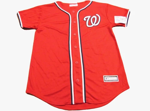 MLB WASHINGTON NATIONALS RYAN ZIMMERMAN COOL BASE JERSEY YOUTH L 14-16 Cover