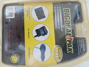 dreamGEAR 3 en 1 Power Pack para Nintendo DS Lite Adaptador AC/COCHE Recargable - Imagen 1 de 1