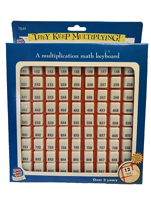 Small World Toys Great Tool Learn Multiplications Magic Keyboard Age 3+ - Image 1 of 2