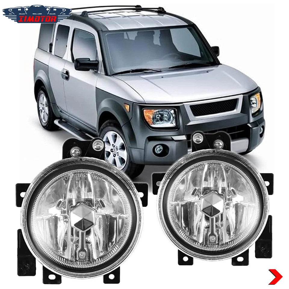 Kit de cableado de luces antiniebla transparentes para Honda Element 2003-2006 03-06 Foto 1 de 3