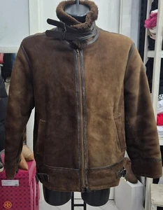 Type B-3 Montone  Usato Modello Aviatore Uomo man Tg 48 Marrone LLR153 - Imagen 1 de 8