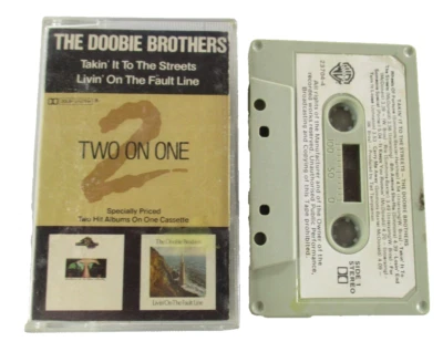 The Doobie Brothers Two On One Cassette Tape 1982 Warner Bros 20 Tracks Tested - Image 1 of 4
