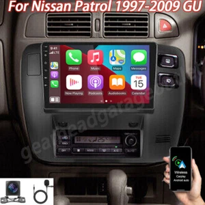 For Nissan Patrol 1997-2009 GU Apple Carplay 64G Android Car Radio GPS Head Unit - Picture 1 of 24