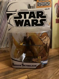 Figura de acción Star Wars Clone Wars Anakin Skywalker Cartoon Network 2003 - Imagen 1 de 4