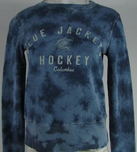 Columbus Blue Jackets Women Touch by Alyssa Milano Graphic Sweatshirt NHL - Picture 1 of 5