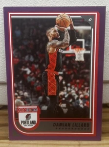 2022-23 Panini NBA Hoops - Purple #208 Damian Lillard - Picture 1 of 2