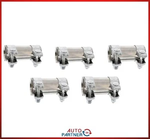 Rohrverbinder-Satz, Abgasanlage 5-teilig (43, 45, 50, 55, 60 x 125 mm) - Bild 1 von 1