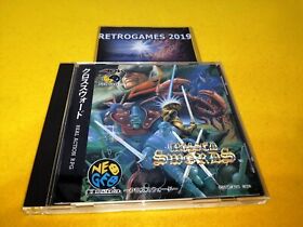 CROSSED SWORDS  Neo Geo SNK for Neogeo CD SNK SPINE CARD