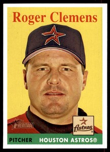 2007 Topps Heritage -- MINT ** Roger Clemens Houston Astros #2A