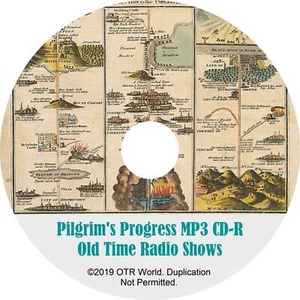 Pilgrim's Progress OTR Old Time Radio Shows MP3 On CD 3 Episodes - Imagen 1 de 1