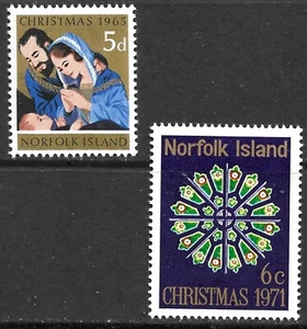 Norfolk Island Scott 70, 148 Christmas VF Mint Never Hinged. - Picture 1 of 3
